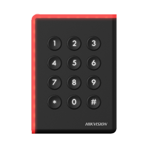 [DS-K1108ADK] DS-K1108ADK - Lector de acceso - Acceso por tarjeta MF DESFire y PIN - Indicador LED y...