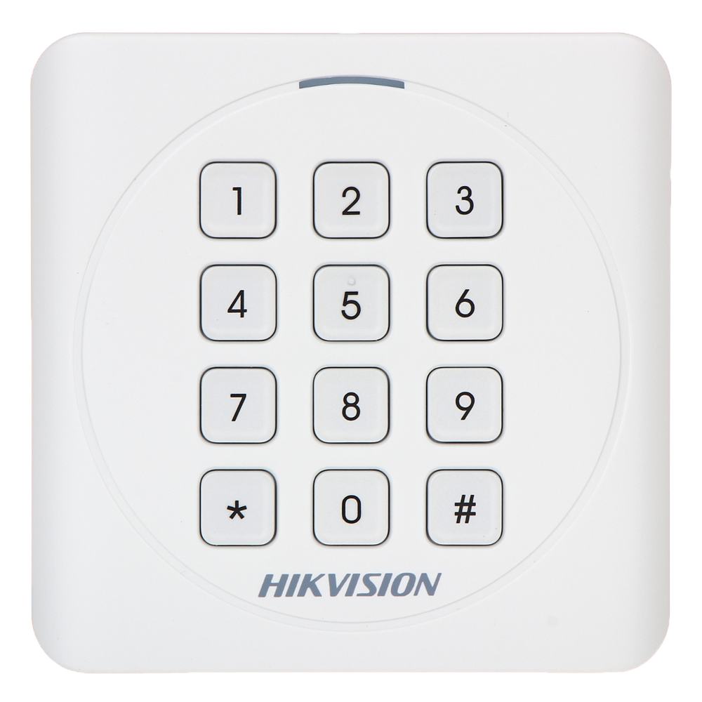 DS-K1801EK - Lector de acceso - Acceso por tarjeta EM y PIN - Indicador LED y acústico -...