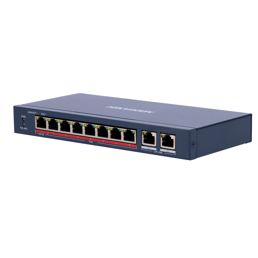 Hikvision DS-3E0310HP-E - Switch 1p PoE