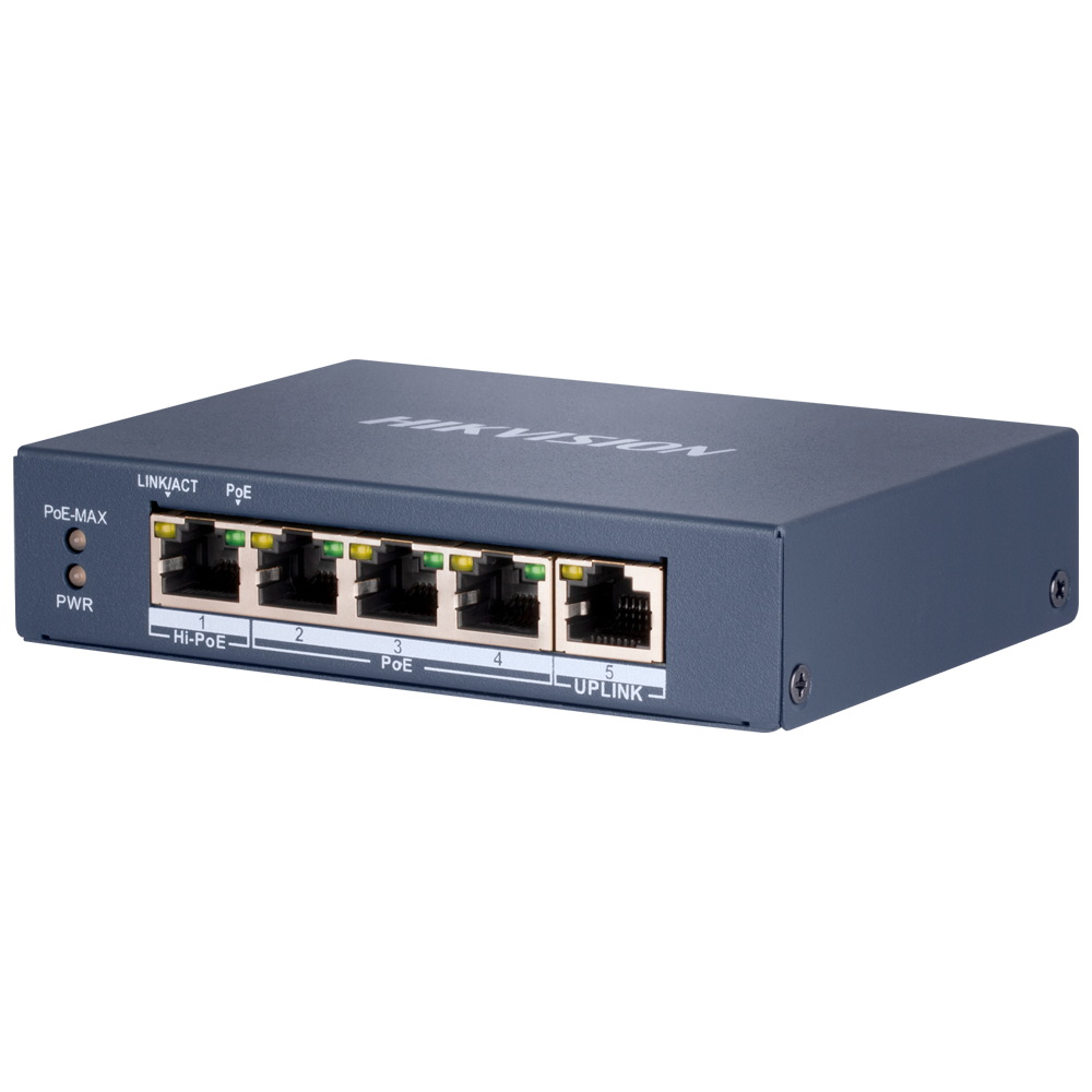 Hikvision DS-3E0505HP-E - Switch 50p PoE