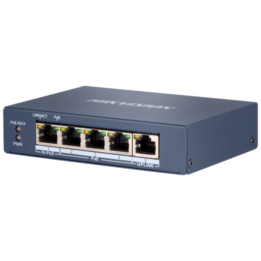 [DS-3E0505HP-E] Hikvision DS-3E0505HP-E - Switch 50p PoE