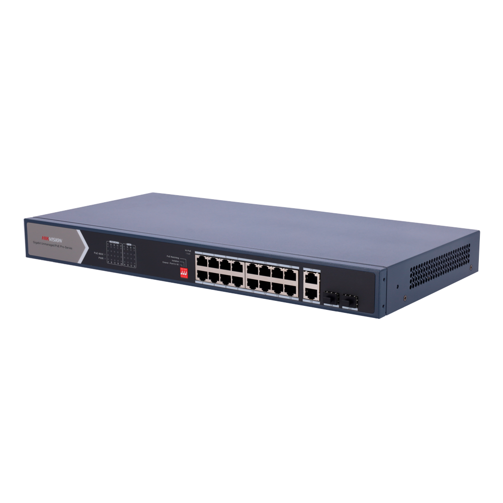 Hikvision DS-3E0520HP-E - Switch 12p PoE