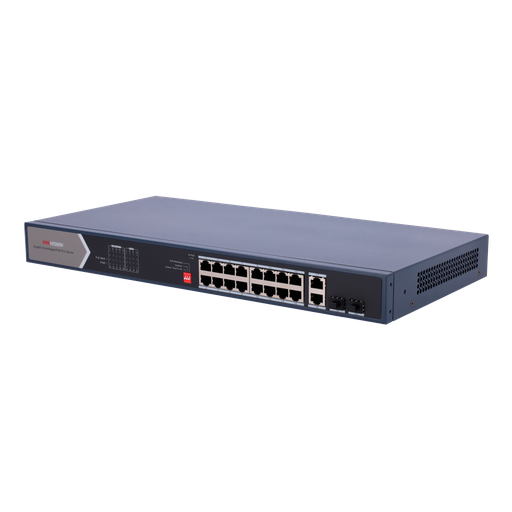 [DS-3E0520HP-E] Hikvision DS-3E0520HP-E - Switch 12p PoE