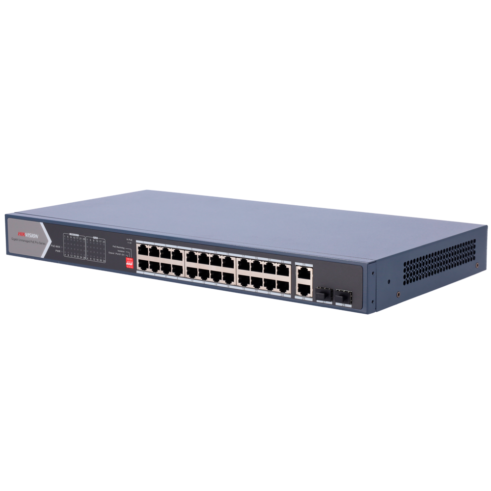 Hikvision DS-3E0528HP-E - Switch 52p PoE