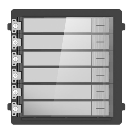 [DS-KD-KK/S] Hikvision DS-KD-KK/S - Módulo videoportero