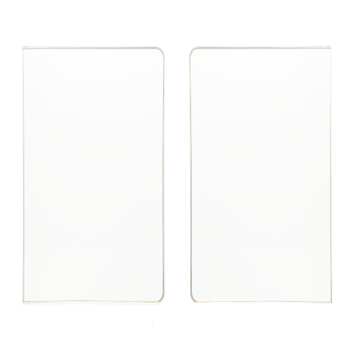 [DS-KSD55-P650-2pcs] DS-KSD55-P650-2pcs - Puerta para torno - Compatible con DS-K3B530X-x - Para ancho de paso de...