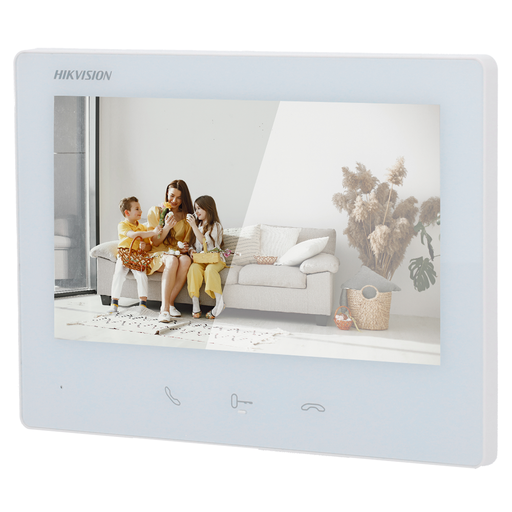Hikvision DS-KH7300EY-TE2/White - Monitor videoportero 7"