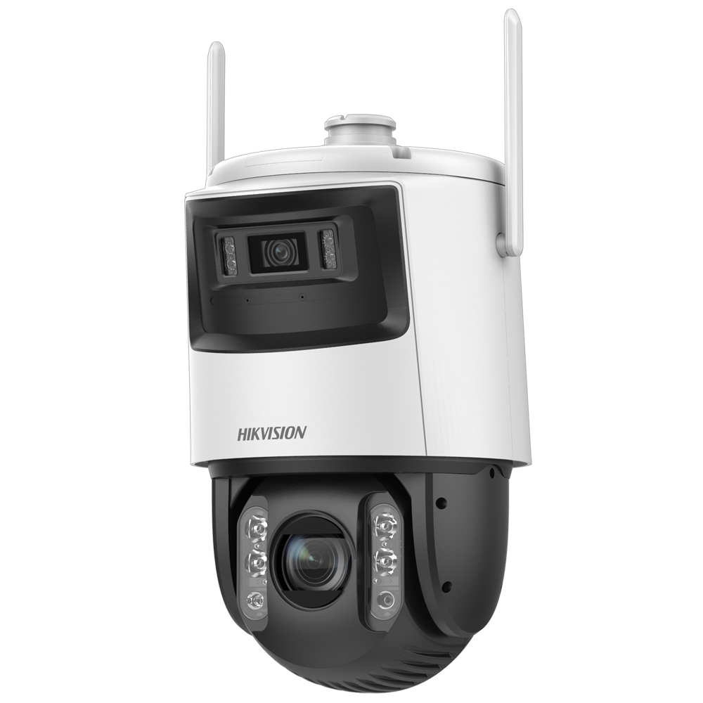 DS-2SE7C432IWG-4G/14(F0) - Cámara tandem IP gama SOLUTIONS - Doble Lente (fija 4Mpx + PTZ...
