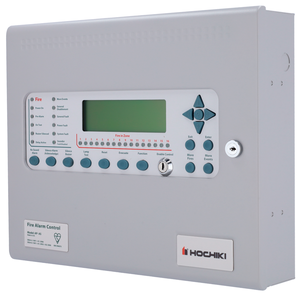 AP-1ASKS - Panel de incendio direccionable de 1 lazo - Corriente de bucle de 400 mA - 2...
