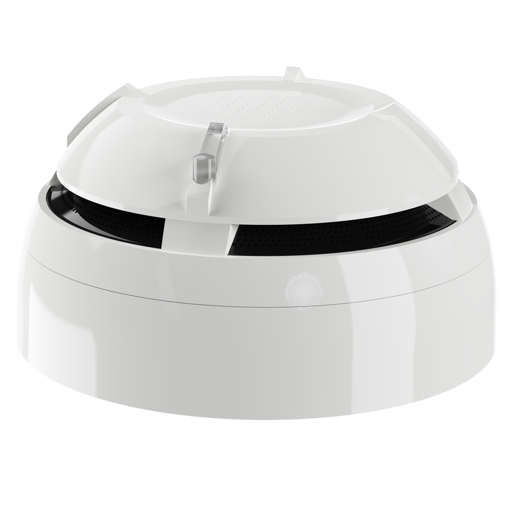 EK-WL8-O - Detector de humo óptico vía radio - Amplitud/frecuencia con optimización automática...