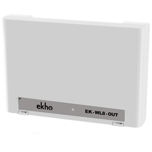 [EK-WL8-OUT] EK-WL8-OUT - Modulo vía radio con 1 salida supervisada - Amplitud/frecuencia con optimización...