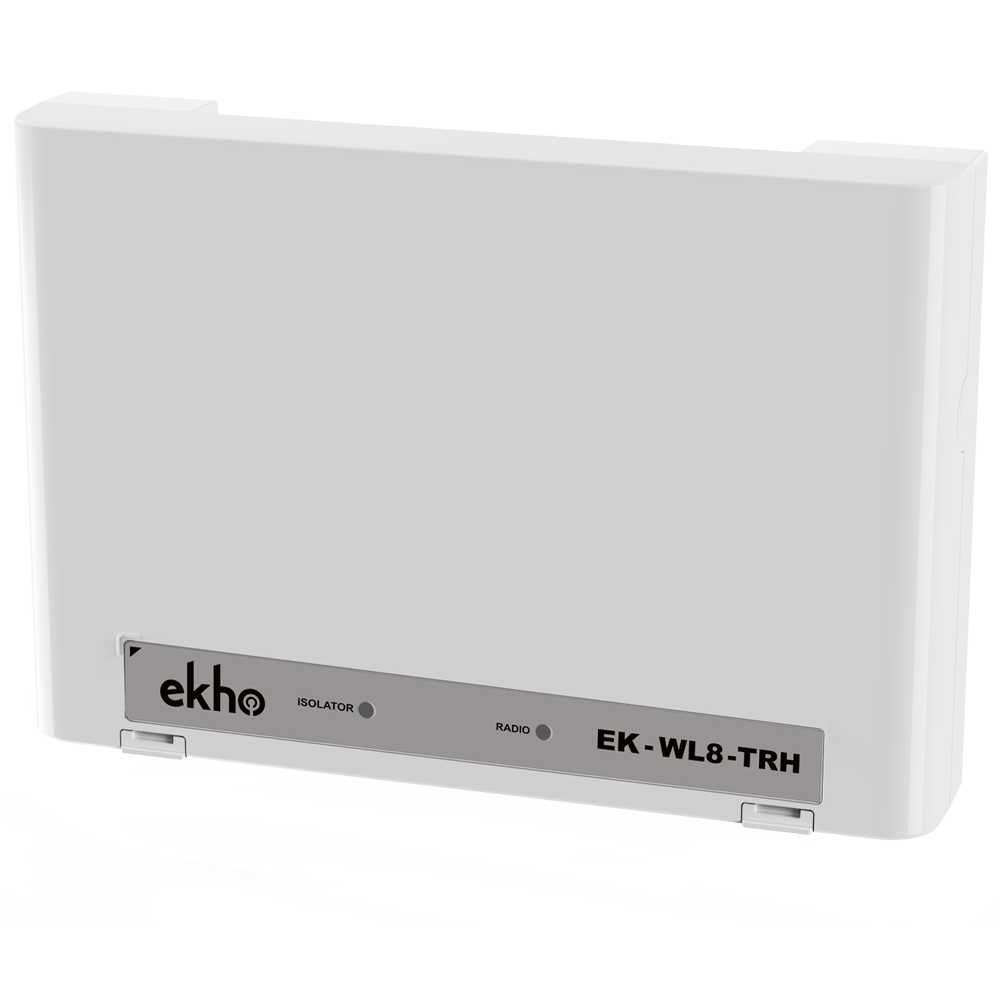 EK-WL8-TRH - Módulo Transceptor vía radio - Alimentado desde el lazo - Amplitud y frecuencia...