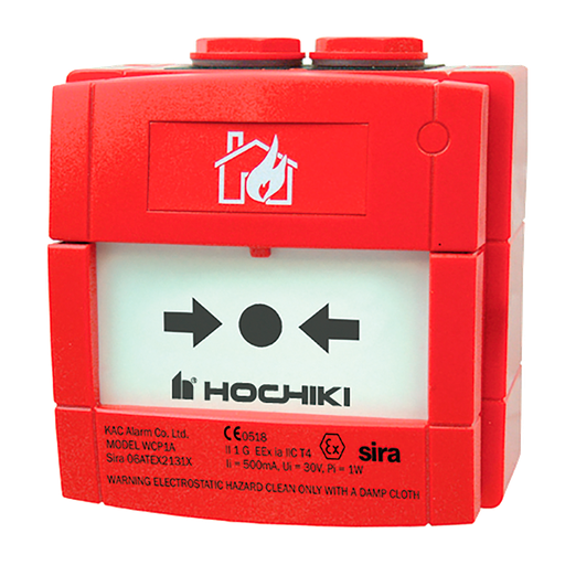 [CCP-W-IS] CCP-W-IS - Pulsador convencional de exterior - Elemento reseteable - Indicador de advertencia...