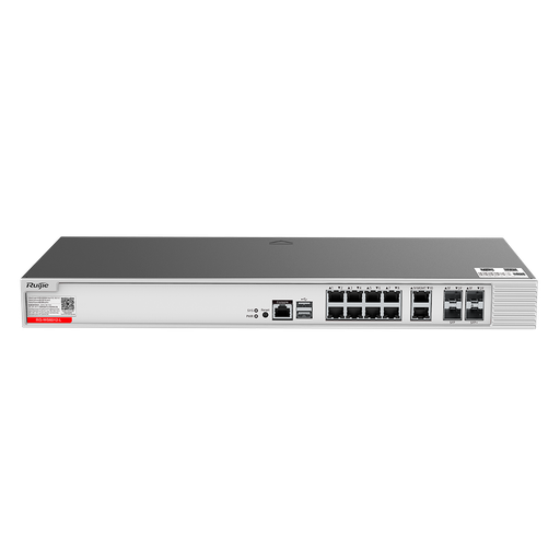[RG-WS6012-L] RG-WS6012-L - Controladora Puntos de Acceso  - Compatible con APs  - 8 Rj45 GE + 2 Puertos...