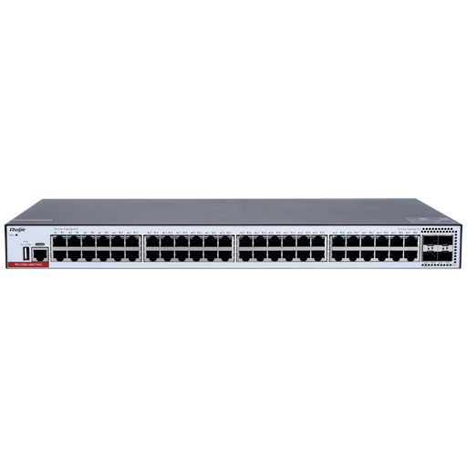 [RG-CS83-48GT4XS] RG-CS83-48GT4XS - Switch Cloud Gestionable L3 - 48 puertos RJ45 + 4 puertos SFP+ - 48 Puertos...