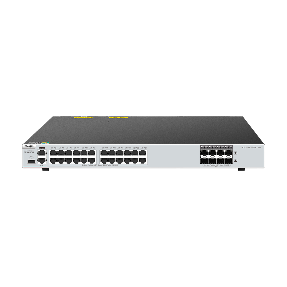 RG-CS85-24GT8XS-D - Switch Cloud Gestionable L3 - 24 puertos RJ45 + 8 puertos SFP+ - 24...