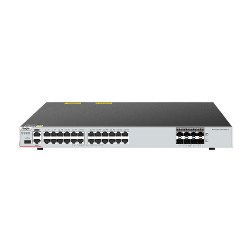 [RG-CS85-24GT8XS-D] RG-CS85-24GT8XS-D - Switch Cloud Gestionable L3 - 24 puertos RJ45 + 8 puertos SFP+ - 24...