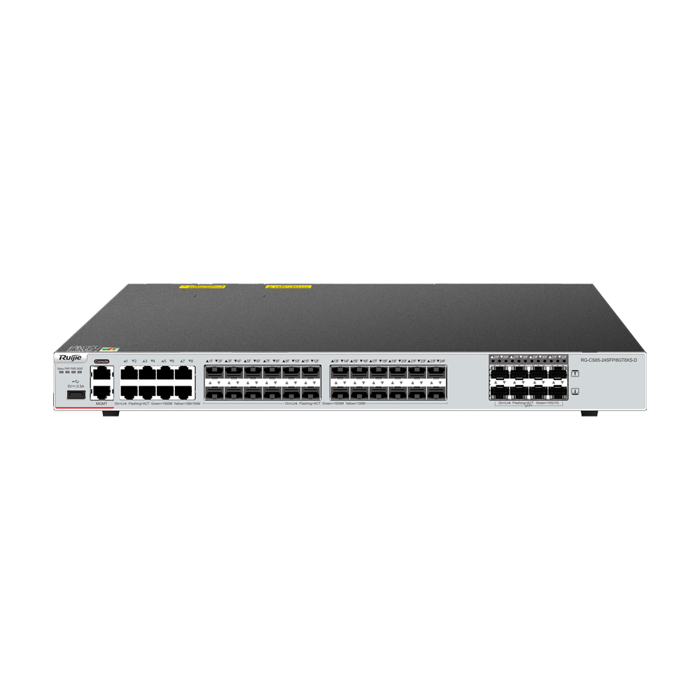 RG-CS85-24SFP/8GT8XS-D - Switch Cloud Gestionable L3 - 24 puertos SFP + 8 RJ45 Combo + 8...