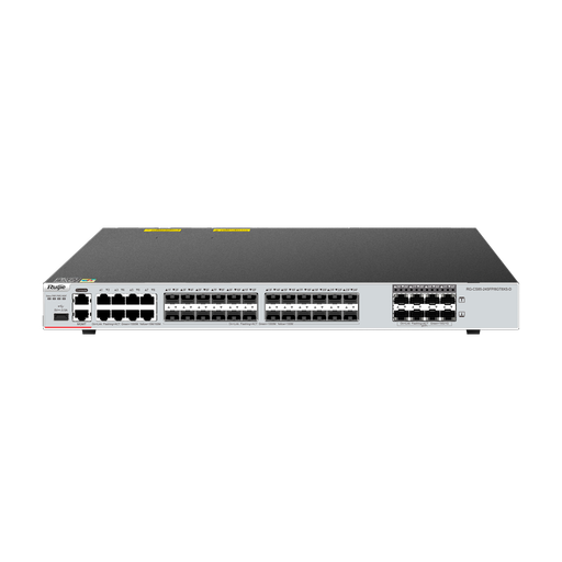 [RG-CS85-24SFP/8GT8XS-D] RG-CS85-24SFP/8GT8XS-D - Switch Cloud Gestionable L3 - 24 puertos SFP + 8 RJ45 Combo + 8...