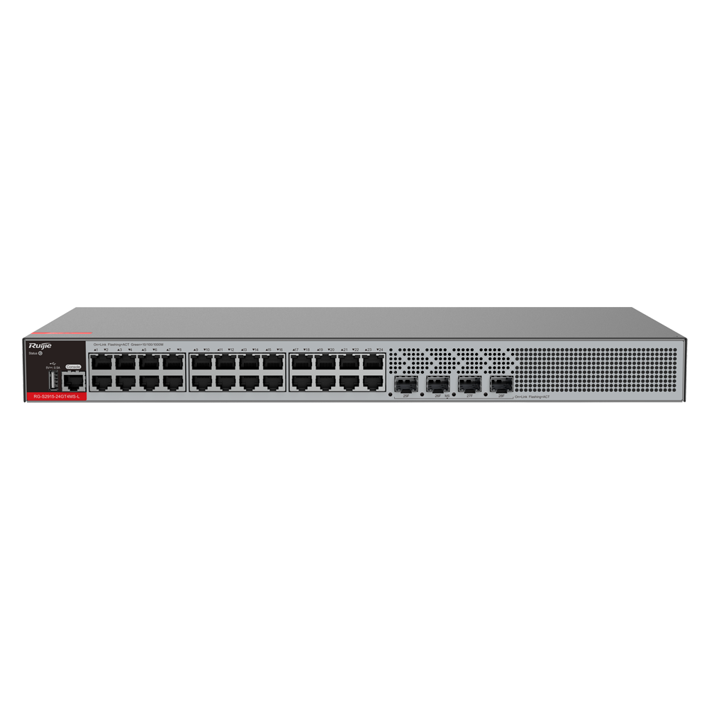 RG-S2915-24GT4MS-L - Switch Cloud Gestionable L2+ - 24 puertos RJ45 + 4 puertos SFP 2.5 -...