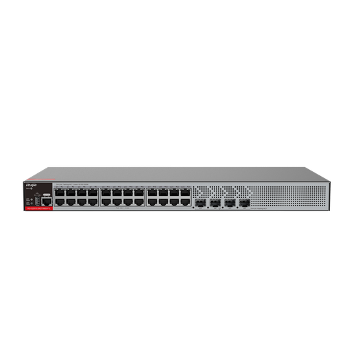 [RG-S2915-24GT4MS-P-L] RG-S2915-24GT4MS-P-L - Switch PoE Cloud Gestionable L2+ - 24 puertos RJ45 GE + 4 puertos SFP...