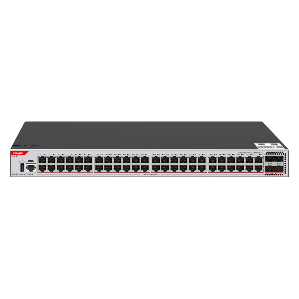 WIS-S5350-48GT4XS-E - WIS Switch Cloud Gestionable L3 - 48 puertos PoE RJ45 + 4 puertos SFP+ -...