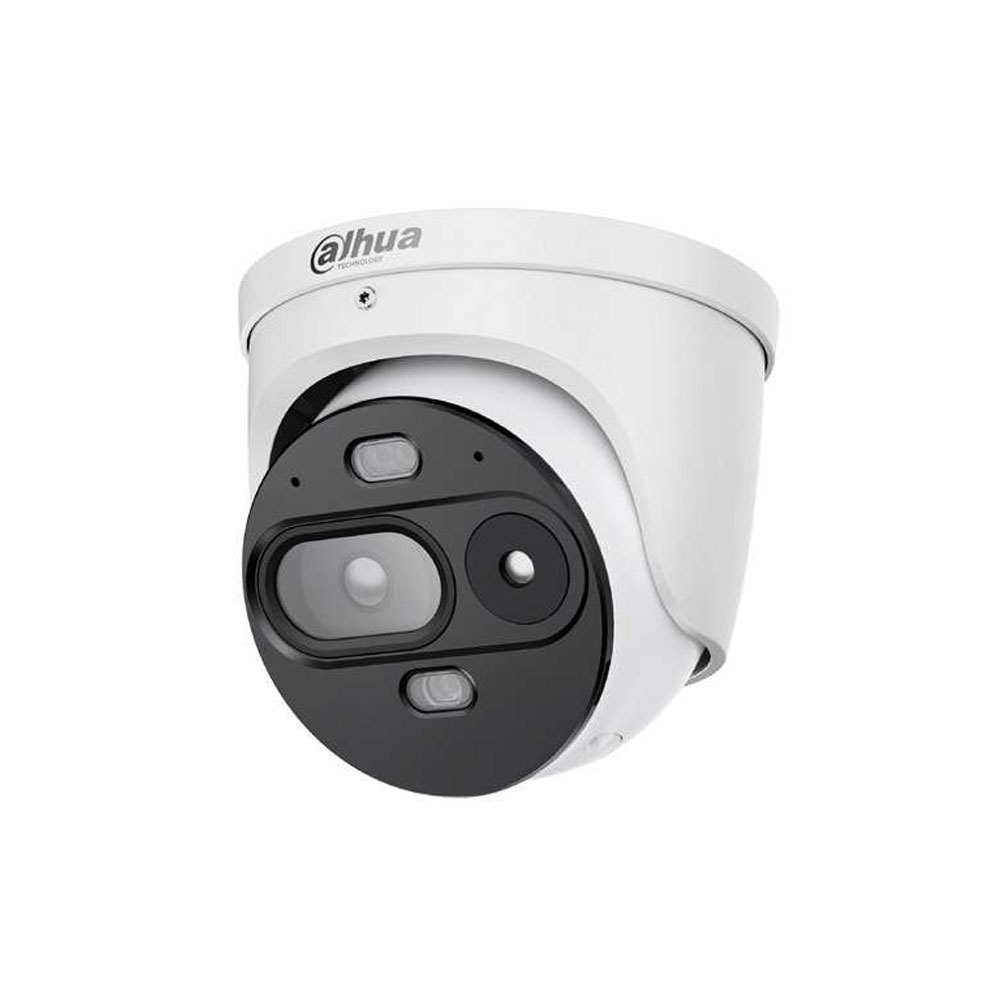 DHI-TPC-DF1241-LB2F2-DW-S8-V1 - Domo térmico IP híbrido Dahua Eureka Series de 256×192 y 4MP
