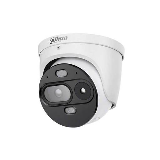[DAHUA-5148] DHI-TPC-DF1241-LB2F2-DW-S8-V1 - Domo térmico IP híbrido Dahua Eureka Series de 256×192 y 4MP