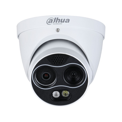 [DAHUA-5097] DHI-TPC-DF1241-TB2F2-DW-S8-V1 - Domo térmico IP híbrido Dahua Eureka Series de 256×192 y 4MP