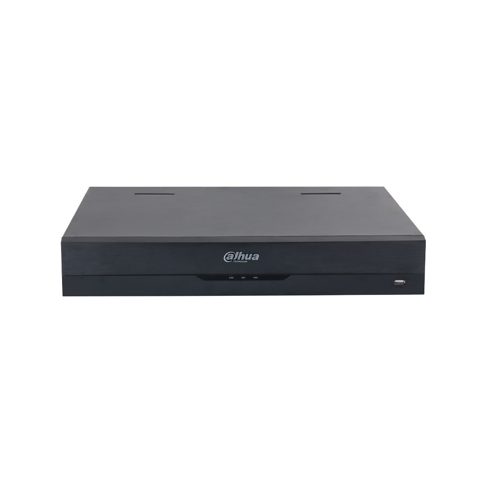 DHI-NVR5424-24P-EI - NVR IP WizSense de 24 canales y 24 PoE