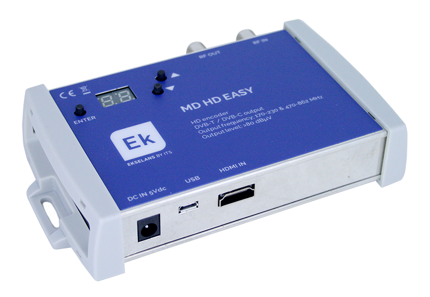 MD HD EASY · Modulador digital HD COFDM con mix TER