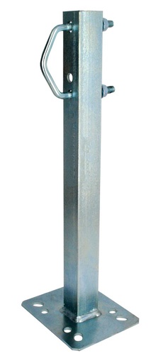 [025017] GTP · Garra 350mm con platina para tacos. Brida M8