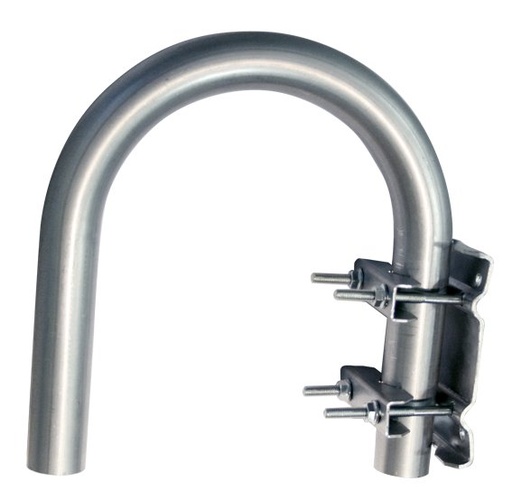[025002] SP 40 · Soporte giratorio pared galvanizado. 40mm