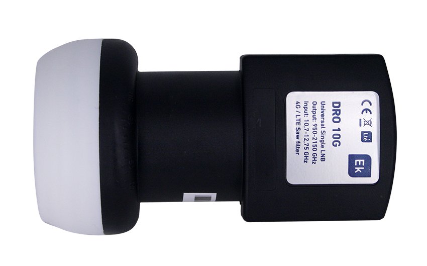 DRO 10 G · LNB universal 1 salida SINGLE. DRO.