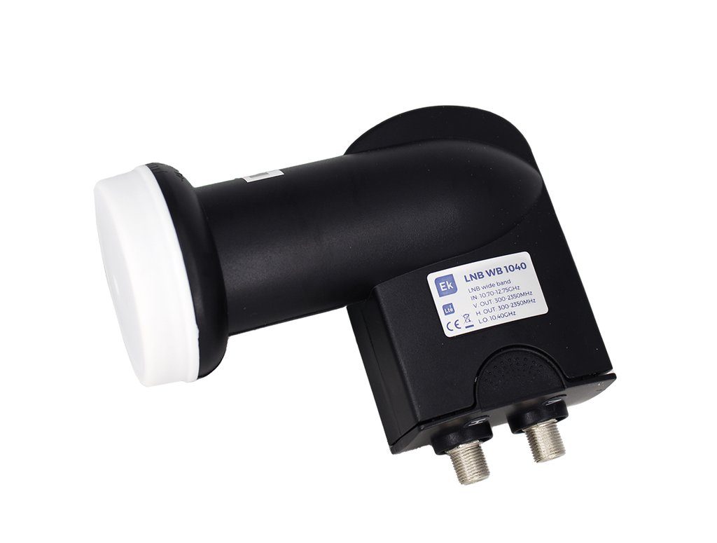 LNB WB 1040 · LNB Wide Band. Frecuencia de entrada 10,7 – 12,75GHz.