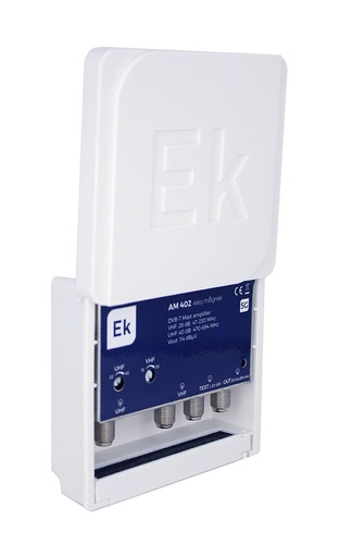 [051018] AM 402 EASY MAGNEK · Amp. mástil 2 IN VHF /UHF. 28 / 38/114dBμV. 24V.