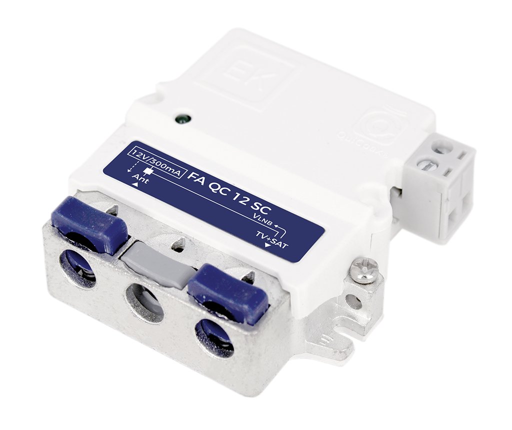 FA QC 12SC · Fuente alim. 1 salida F. 12Vdc/300mA. Sin cable de red.