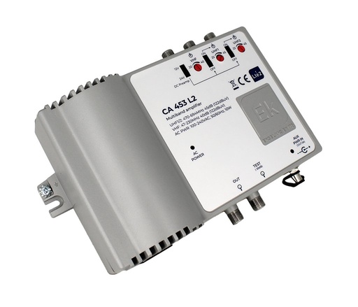 [063006] CA 453 L2 · Central alta potencia 3 IN: VHF/UHF 1/UHF 2. (2xUHF) 44dB/124dBμV.