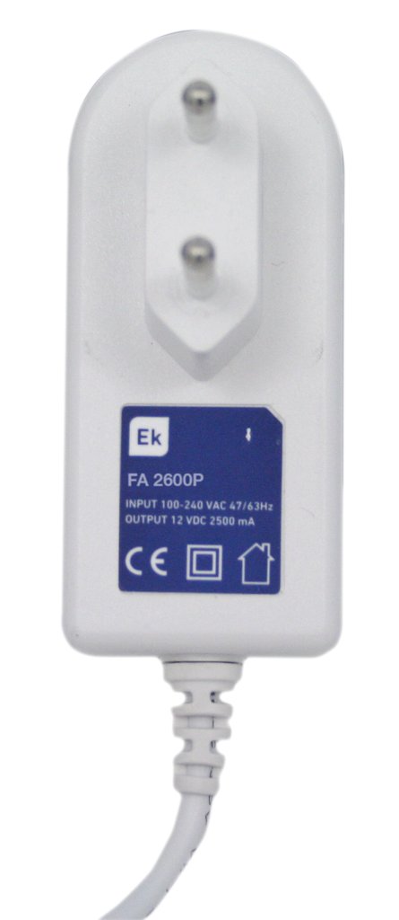FA 2600P · Fuente de alim. 12 Vdc / 2600 mA