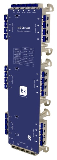 [090018] MS QC 528 · Multiswitch QuiCoax TER+4SATl estrella/final de cascada 28 usuarios