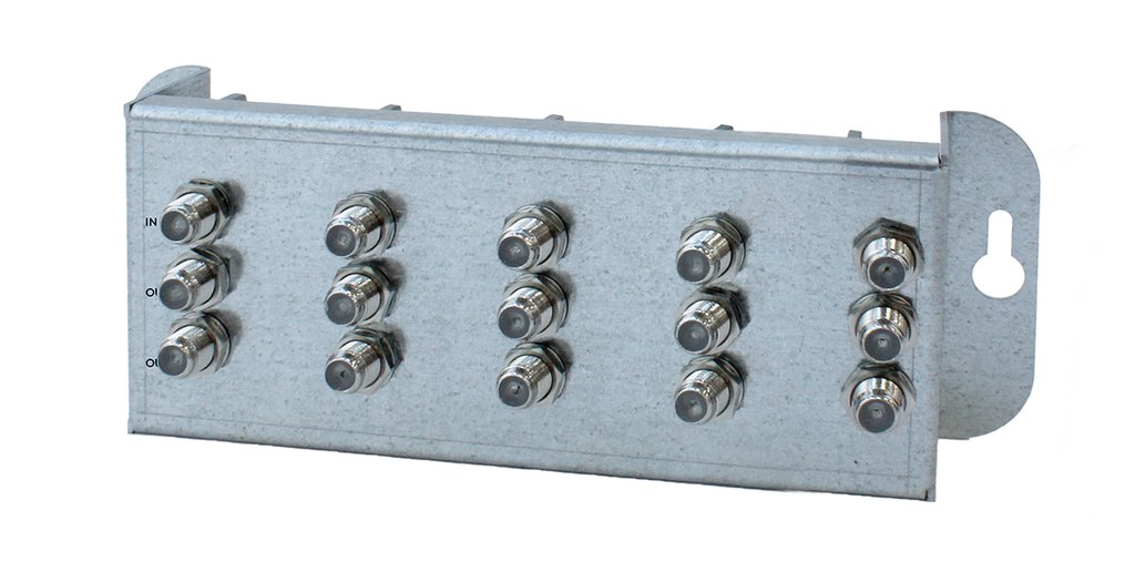 MD 555-24 · Multi repartidor de 5 entradas y 5 salidas -24dB