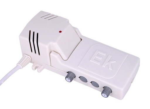 [061007] MCAL 381 LR · Amplif. de línea con C.R. pasivo.32dB/38dB.114dBμV. Compatible EKOAX