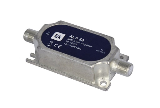 [101001] ALS 24 · Amplif. de línea SAT. 18dB/25dB. 110dBμV