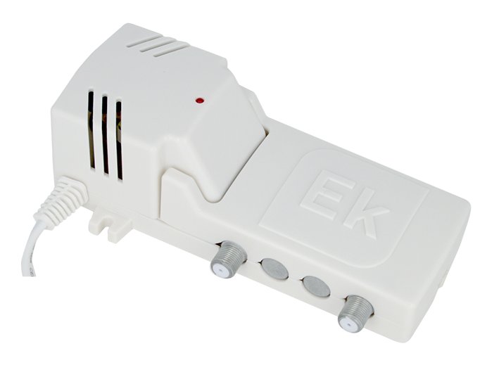 AAS 20 · Amplif. de apartamento. 1 entrada TER+SAT. 1 OUT. 11-22dB/110dBμV