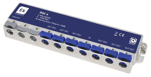[141017] RQC 6 · Repartidor 6 salidas QUICOAX