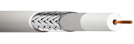 [151048] CCR 596-150 · Cable coax. 5mm CCS. 96 hilos. PVC CPR Eca. 150m .Precio por metros.