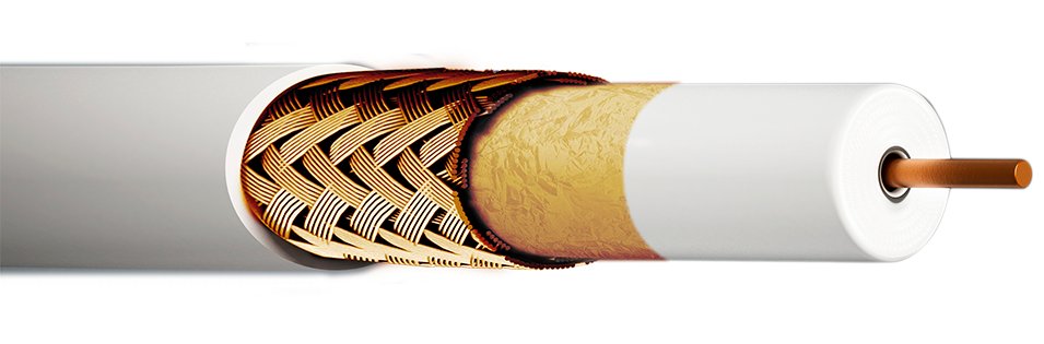 CCR 96D · Cable coax. 6,8mm conductor Cu 1mm. 96 hilos. PVC CPR Dca. 100m .Precio por metro.
