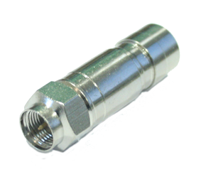 CCP 11 · Conector F macho compresión para cable 11mm