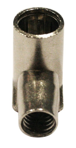 [161002] CF 90 · Conector F 90º metálico 6,9mm