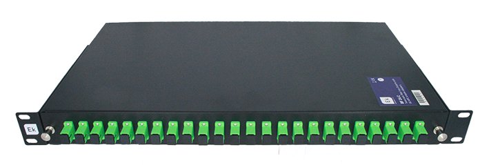 BF 24 C · Bandeja telesc. 24p con SC/APC incl.
